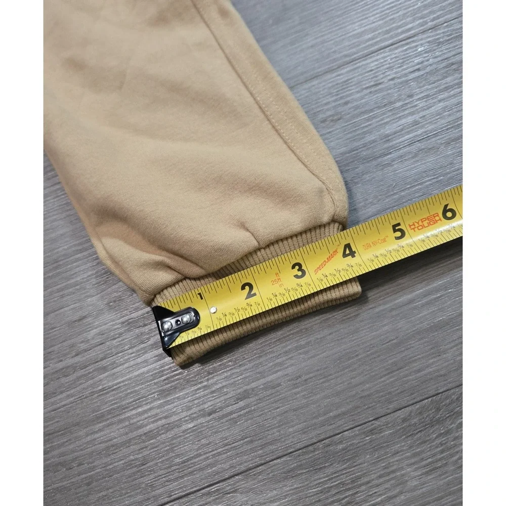 Nelk Boys Full Send Tan Super Soft Sweatpants Joggers Men's Size Large - Picture 13 of 13